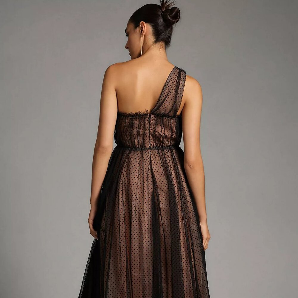 NWT Anthropologie Tulle Dot Maxi Dress - Picture 5 of 16